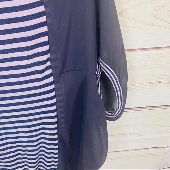 Ella Moss Bellah striped dolman top nwot - Picture 6 of 8